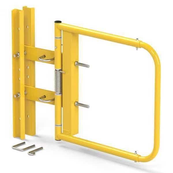 Self-Closing Gate, Wide, 24-40", Yellow