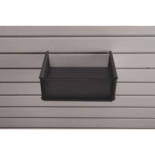Basket, Plastic, 8 x 10 x 4", Black