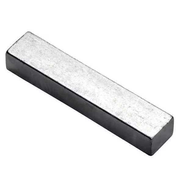 Oversized Key Stock, 12 in L, 7/8 in W, 9/16 in H, Carbon Steel