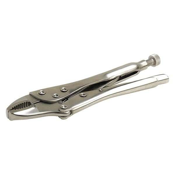 Pliers Locking, 7" SS, Round Jaws