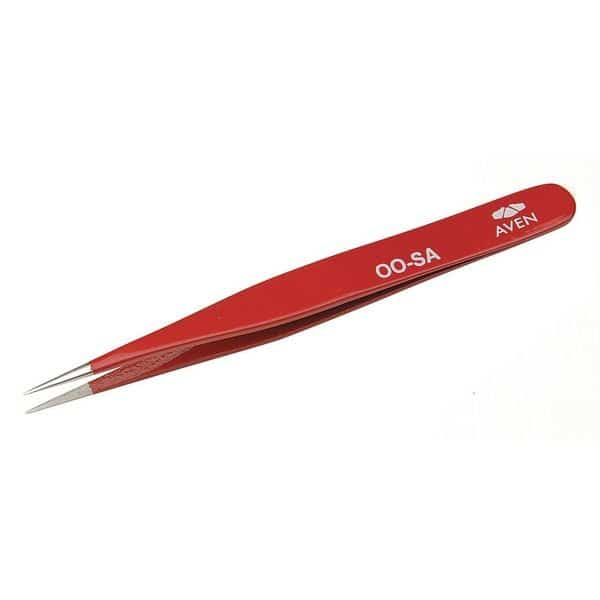 Tweezers, Ez Pick, Pattern Oo-Sa, Red