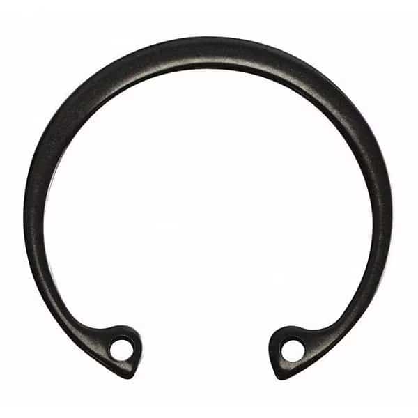 Internal Retaining Ring, Steel, Black Phosphate Finish, 9 in Bore Dia.