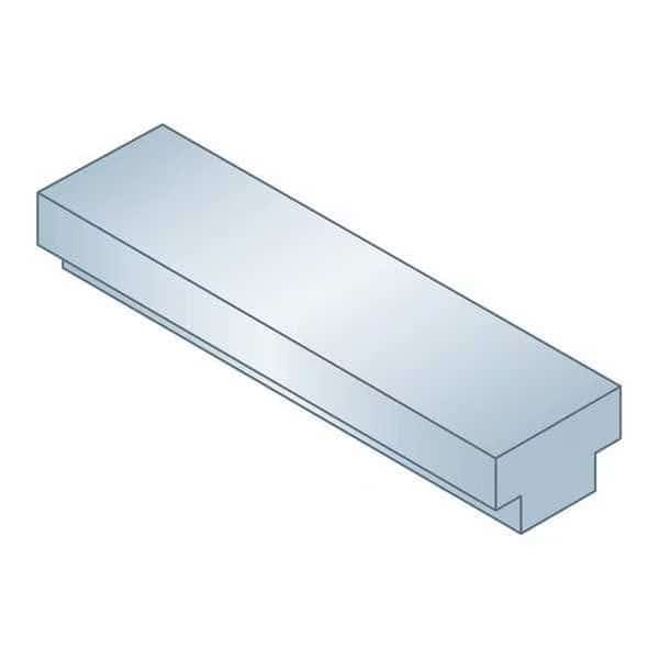 Step Key Stock 1, 5/16 in Top W, 1/8 in Top Step H, 3/8 in Bottom W, 3/16 in Lower Step H, MAK-A-KEY, Mfr# SKO07-1