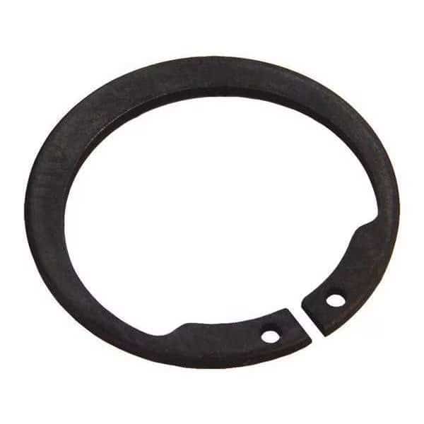 External-E Retaining Ring, Steel Black Phosphate Finish, 0.984 in Shaft Dia