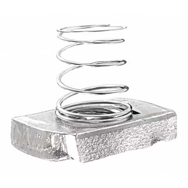 Spring Nut, #10-24, 316 Stainless Steel, 25 PK