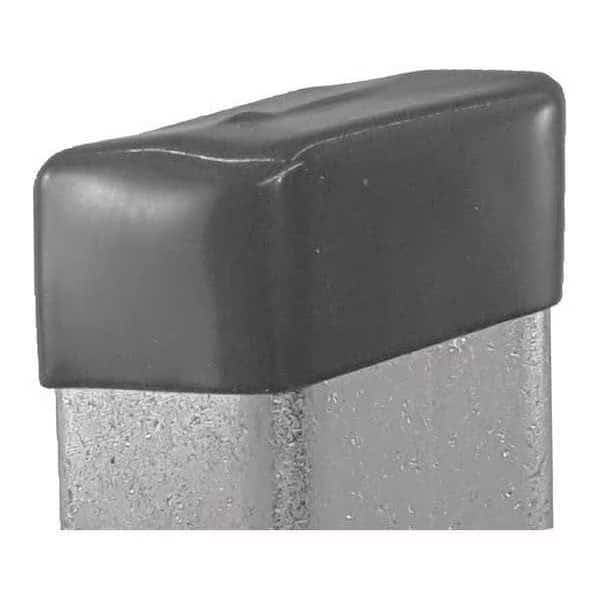 Safety End Cap, 3-1/4"X1-5/8", Black, PK25, Vast, Mfr#: V801NEOCPBK-25