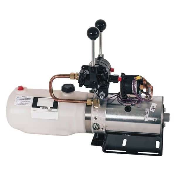 4 Way/3 Way DC Power Unit-Manual Controls Horizontal 1.8 Quart Reservoir