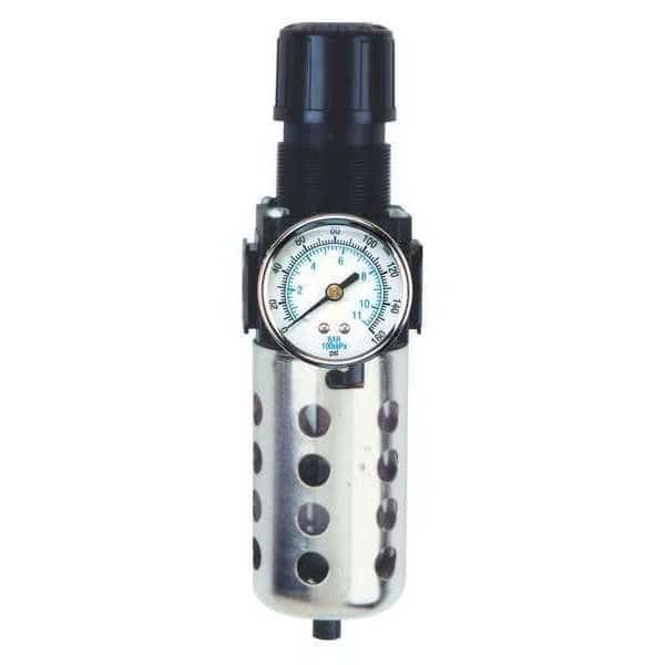 Filter/Regulator, Poly Bowl, 3/8"