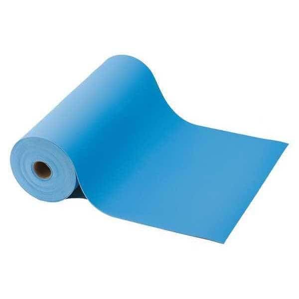 ESD Roll, 0.1" x 30" x 50 ft., Light, Blue