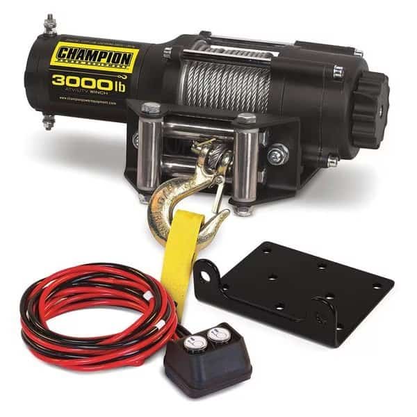 Utility Winch Kit, 12V, 3000 lb