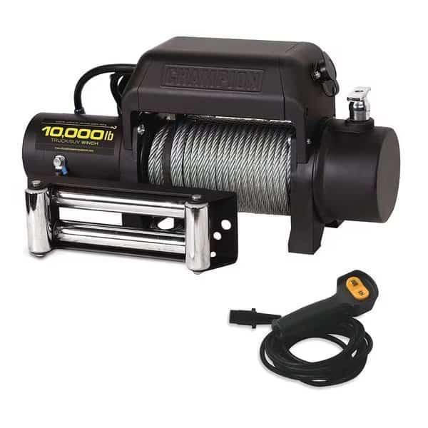 Utility Winch Kit, 12V, 10,000 lb