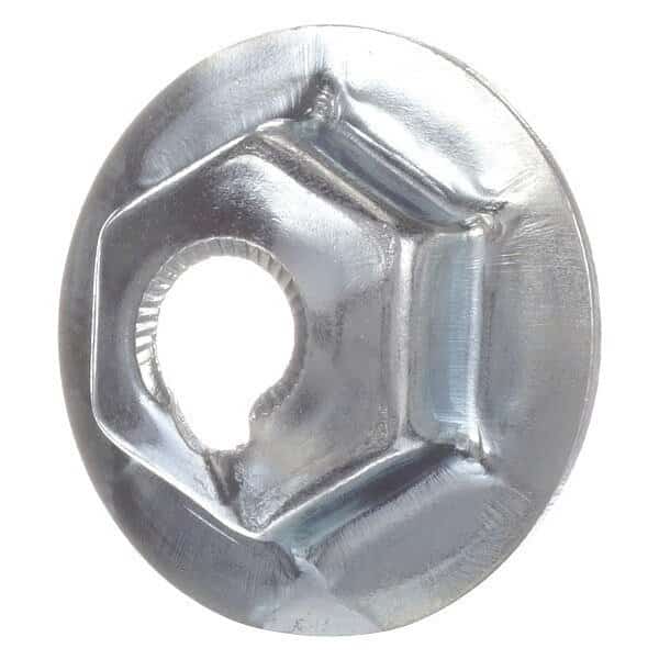 Plated Steel Open Top Combintion Locknut