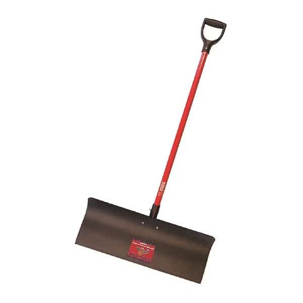 Snow Pusher, Steel, 30", Fiberglass