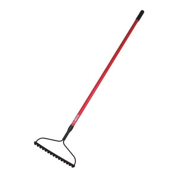Bow Rake, 16", 66" Fiberglass Handle
