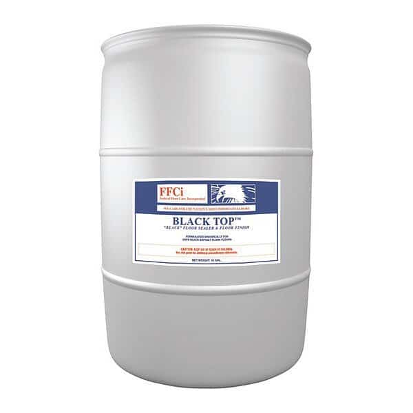 Black Floor Sealer/Finish, 55 gal. Drum, Federal Floor Care, Mfr#: 19539