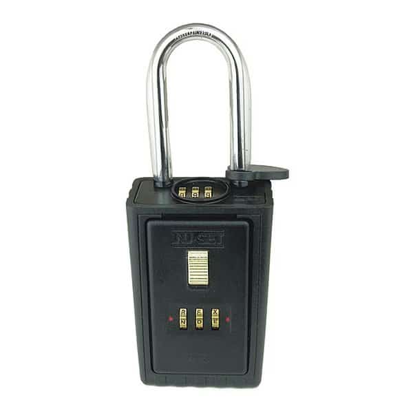 Lock Box,3-Letter,Hanging Combo Shackle, Mfr#: 2041, NU-SET