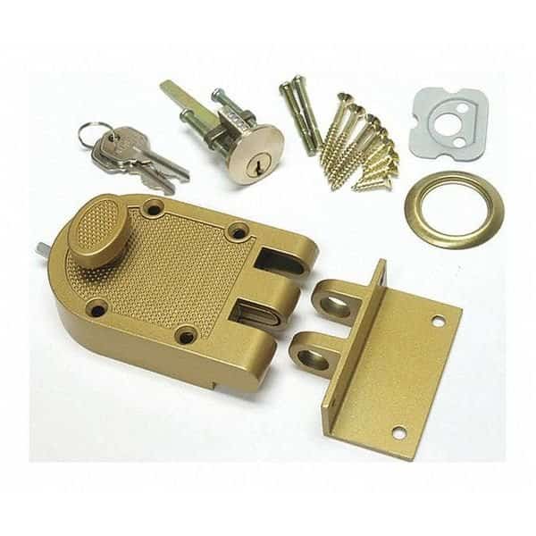 Jimmy Proof Deadbolt, Single Cylinder , Mfr#: 2120