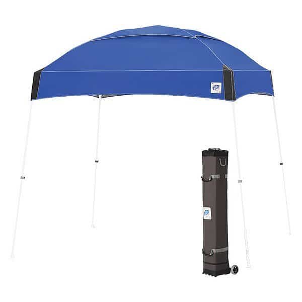 Dome Shelter, 10x10 Ft., White Frame, Royal