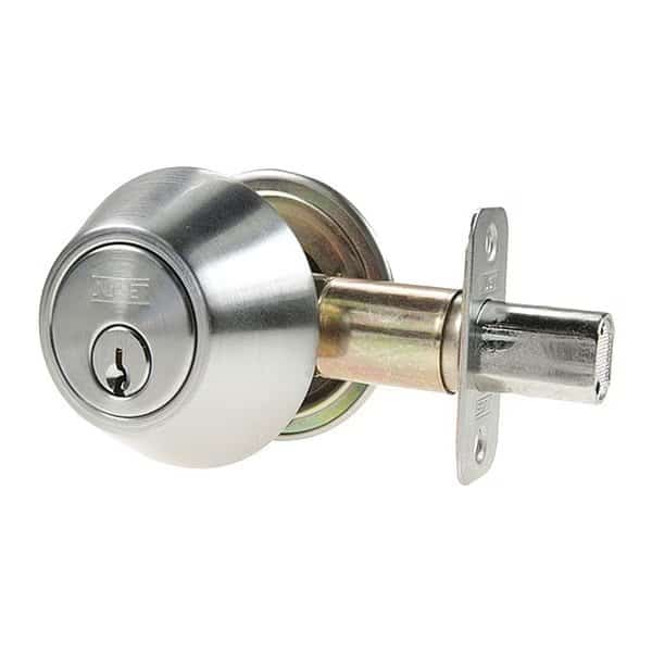 Dbl Cylinder Deadbolt,Satin Chrome, Mfr#: 750-26D, NU-SET