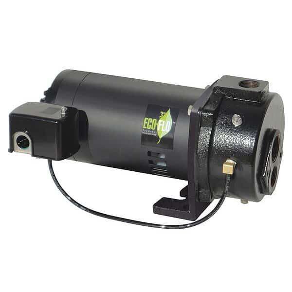 Convertible Well Jet Pump 1/2 HP, ECO-FLO, Mfr# EFCWJ5