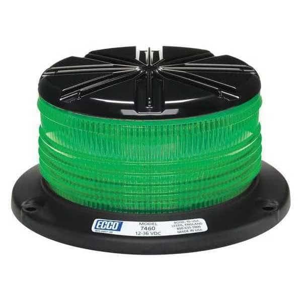 Led Beacon,Low Profile,12-36Vdc,Green, Mfr#: 7460G, ECCO