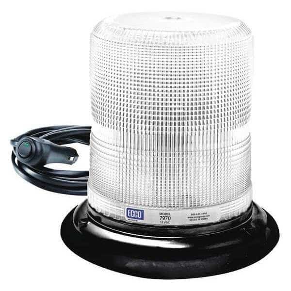 Led Beacon, Med Pro, Vac-Mag, 12-24Vdc, Clr, PULSE II, Mfr# 7970C-VM