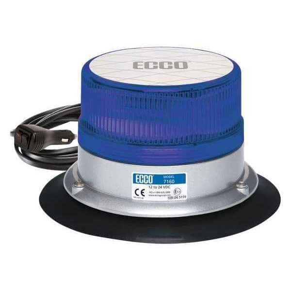 Led Beacon,12-24Vdc,Vac-Mag,Blue, Mfr#: 7160B-VM, REFLEX