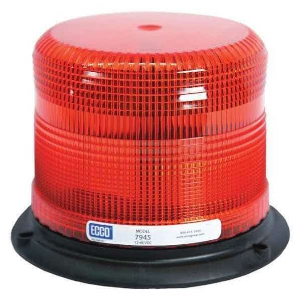 Led Beacon, Alum, Epoxy, Low Pro, Red