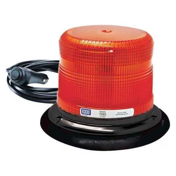 Led Beacon, Low Pro, Vac-Mag, 12-24Vdc, Red, PULSE II, Mfr# 7965R-VM