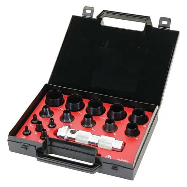 Hollow Punch Kit,Standard,16 pcs. , Mfr#: AX1301