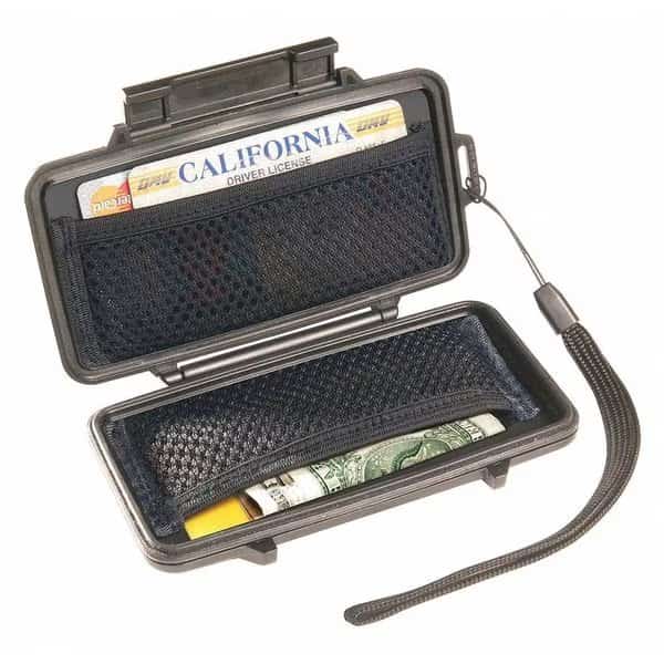 Sport Wallet, Water/Dust Resistant, Blk