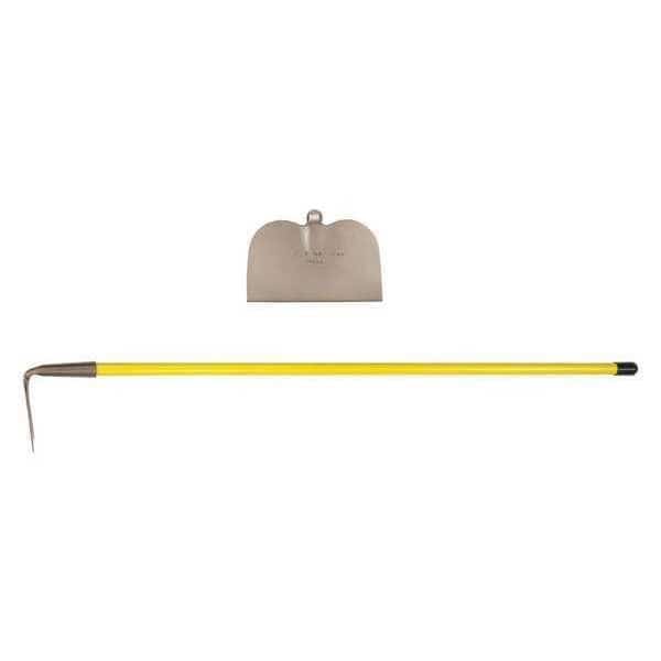 Hoe,Garden/Mixing,Straight,Blde,11.5x55", Mfr#: H-103FG, AMPCO