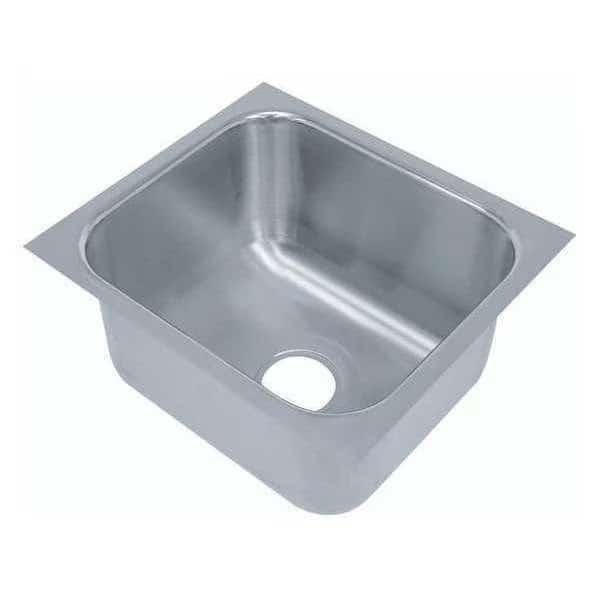 Under Mount Sinks 20x20x12, 18 g., Stainless Steel