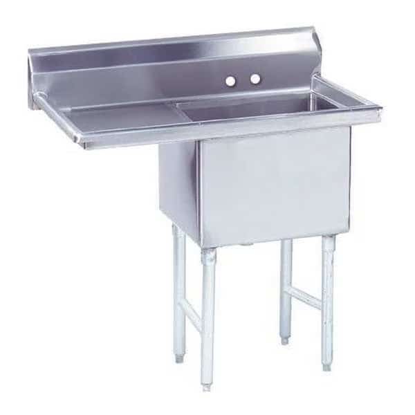 30" W x 38-1/2" L x 43" H, 14 ga. 304 Stainless Steel