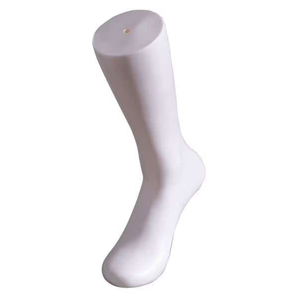 Mondo Mannequins Athletic Mens Sock Display, weighted toe, Fleshtone, Econoco, Mfr#: PMHL30MTW
