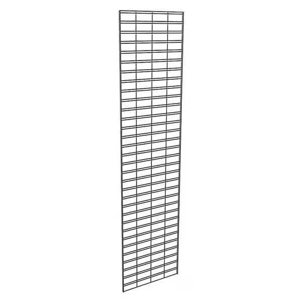 Wire Slatgrid Panel 2ft. x 8ft., Black, 3PK