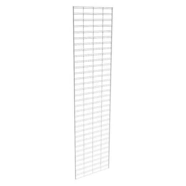 Wire Slatgrid Panel,White,2ft. x8ft.,PK3 , Mfr#: P3STG28W