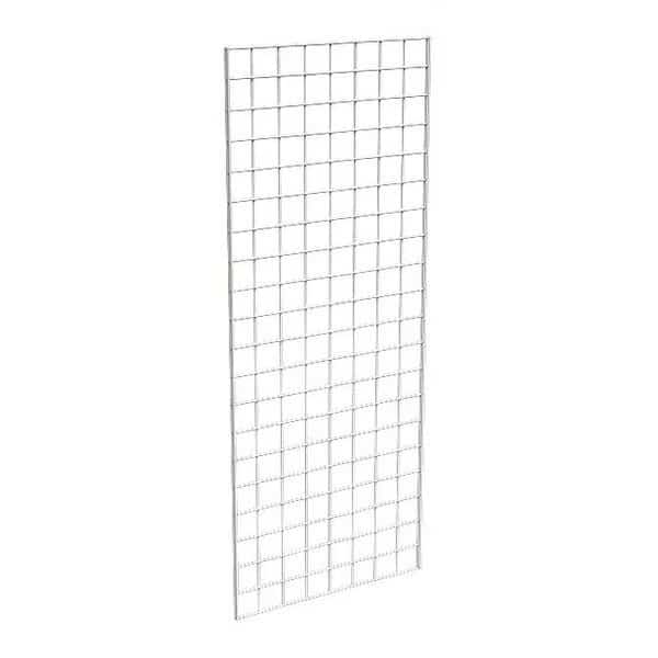 Wire Grid Panel 2 ft. x 5 ft., White, 3PK, Econoco, Mfr#: P3WTE25