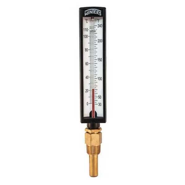 Industrial 5" Therm Straight 30-240 F/C
