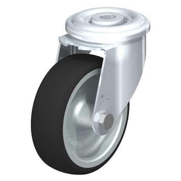 Kngpn Swvl Cstr, Polyurethane, 4", 330 lb.