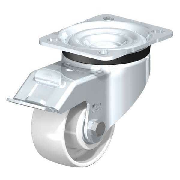 Swvl Plte Cstr, Whit Nyln, 3-1/8", Brake