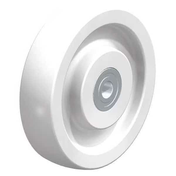 Caster Wheel, Nylon, 8", 2200 lb., Gray, Blickle, Mfr#: SPOG 200/20K-BB0.5