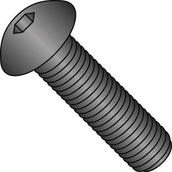 #6-32 Socket Head Cap Screw, Button, Black Oxide Steel, 3/4 in Length, 100 PK