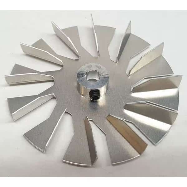Fan Blade, 3" Heat Sink