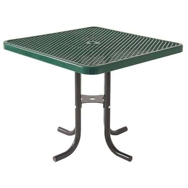 Commercial Park Table, Square, 36", Blue