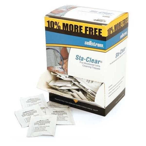 Sta-Clear Lens Cleaning Tissue Pcks, Mfr#: S23490, SELLSTROM