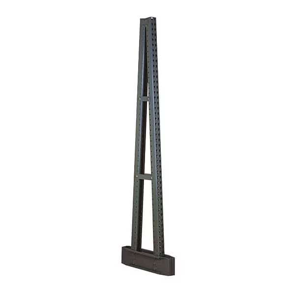 Heavy Duty Reel Rack End 26X144, YL, Equipto, Mfr#: 1076E12-YL