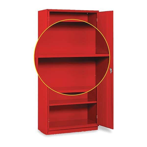 Extra Shelf for 24" Deep Cabinet,RD, Mfr#: 16029A-RD, EQUIPTO