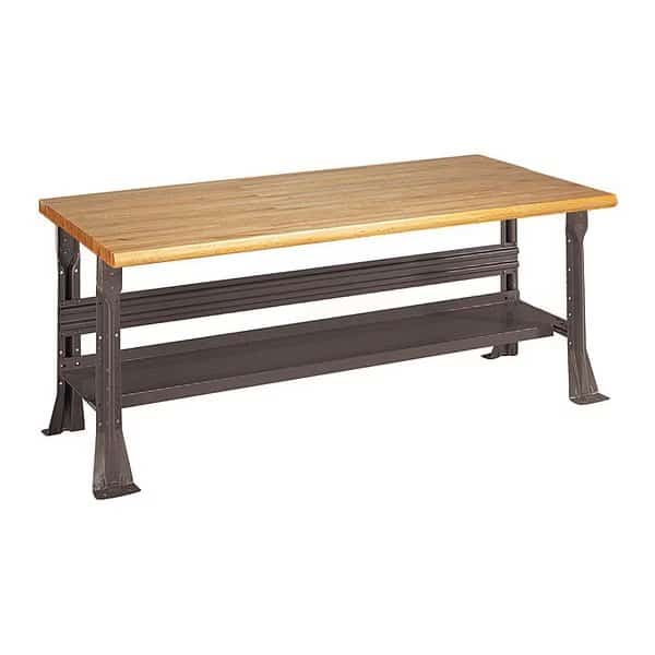 Open Leg Bench w/ Shelf