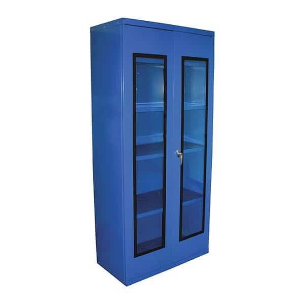 Quick View Cabinet-SetUp, 24X36X78, BL, EQUIPTO, Mfr# QVC362478SU-BL